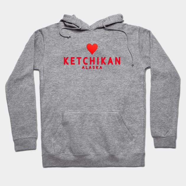 Ketchikan Alaska Hoodie by SeattleDesignCompany